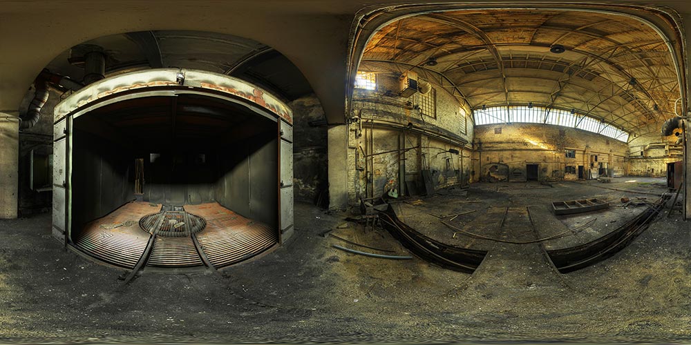 Alte Gießerei - Sandstrahlanlage