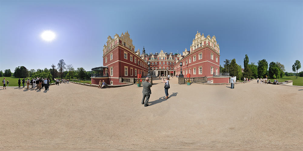 Schloss Muskau Ostseite