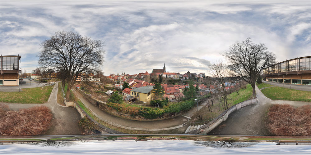 Blick vom Schützenplatz