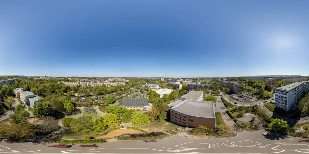 360° Panorama: Frédéric-Joliot-Curie-Grundschule in Bautzen