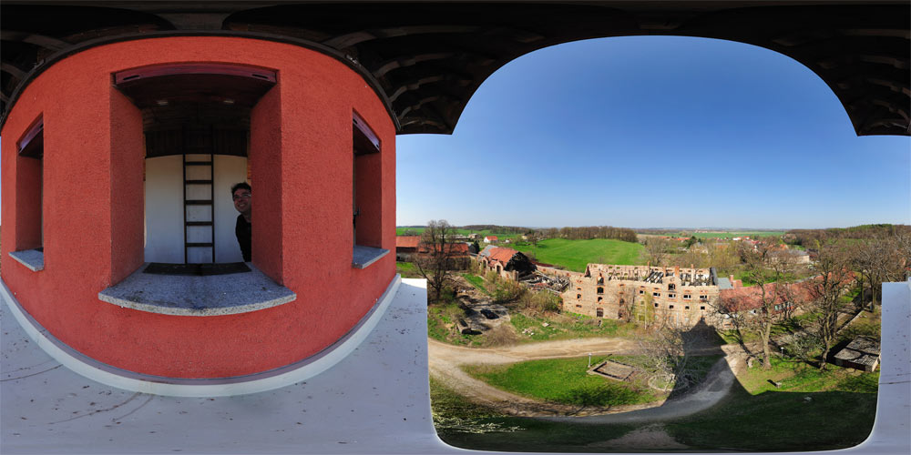 auf dem Aussichtsturm