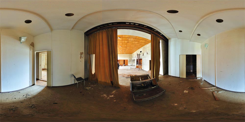 Kretscham - Kleiner Saal Bühne