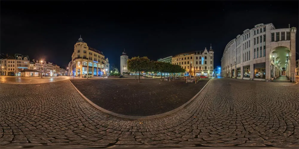 360° Panorama: Marienplatz in Görlitz