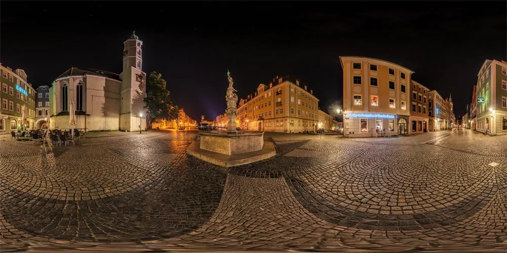 360° Panorama: Obermarkt in Görlitz