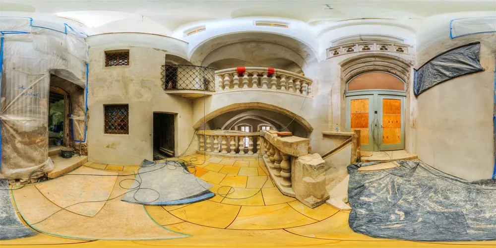 360° Panorama: Haus Untermarkt 25 - Treppenhaus 2 in Görlitz