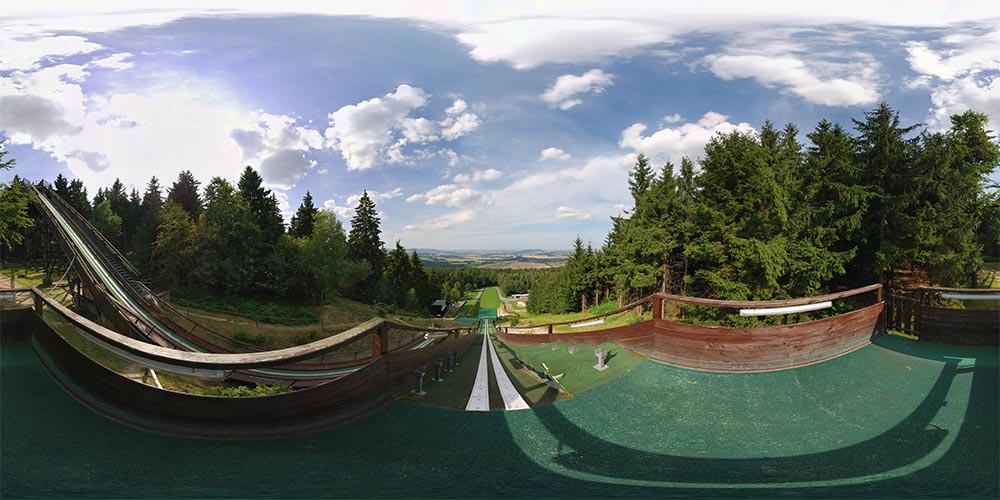 Skischanze auf dem Kottmar