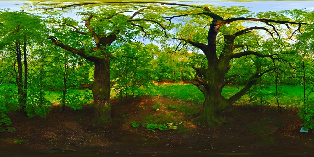 Erdbegräbnisstätte Aquarell