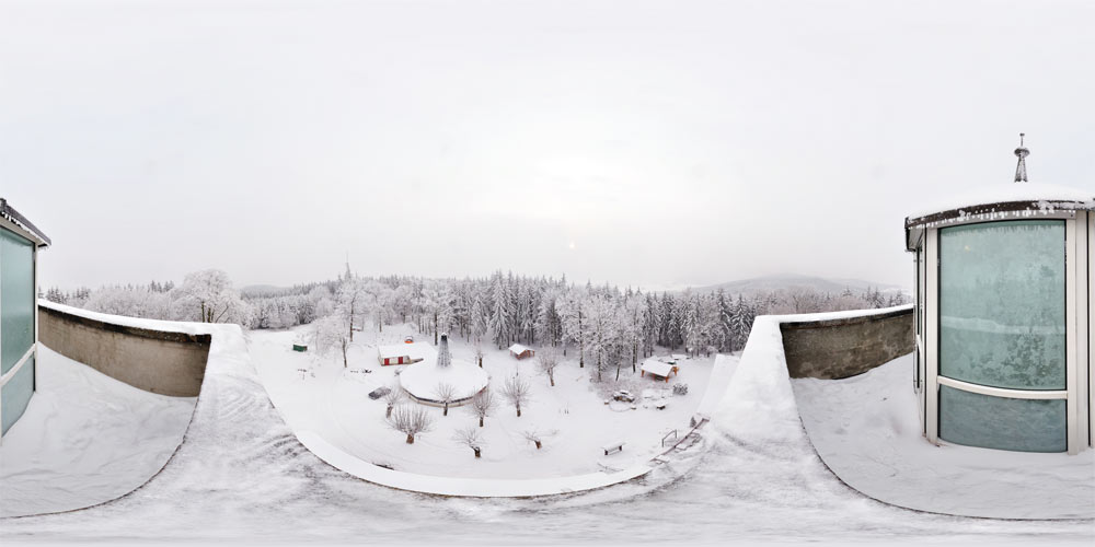 Aussichtsturm Winter