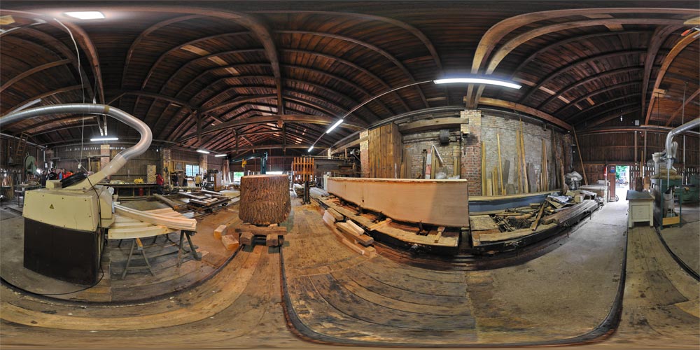 Mühlradwelle für die Niedermühle