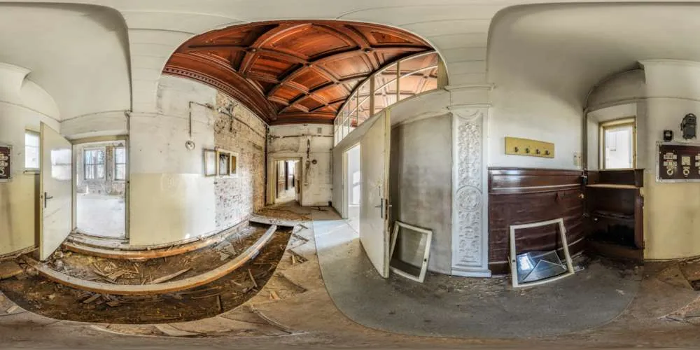 360° Panorama: Villa K. - Flur im Erdgeschoss in Sachsen