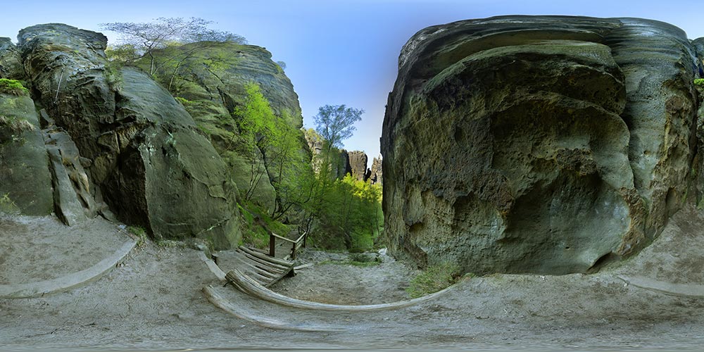 Einstieg untere Häntschelstiege