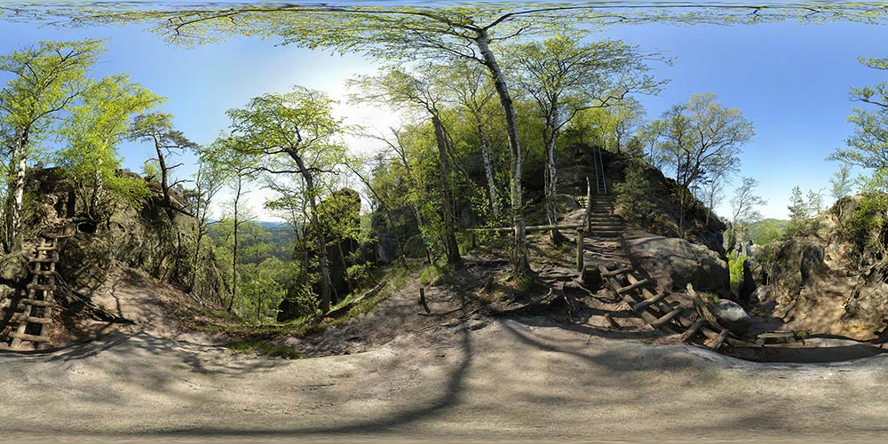 Ausstieg untere Häntschelstiege