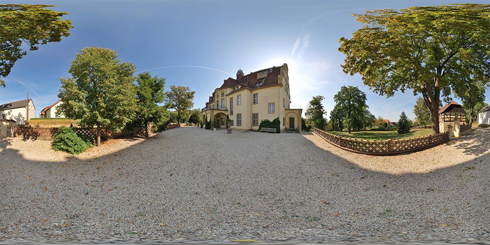 Schloß Weißig Nord-West