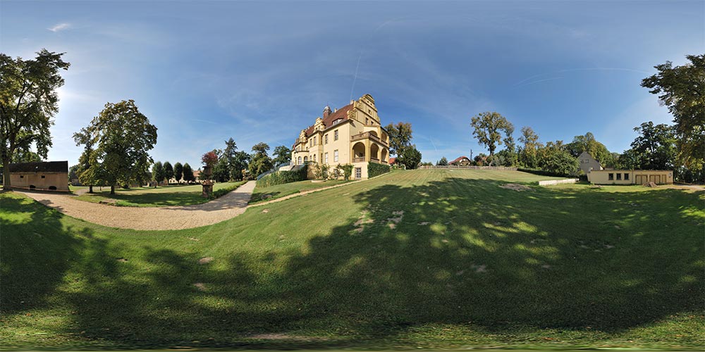 Schloß Weißig Süd-Ost