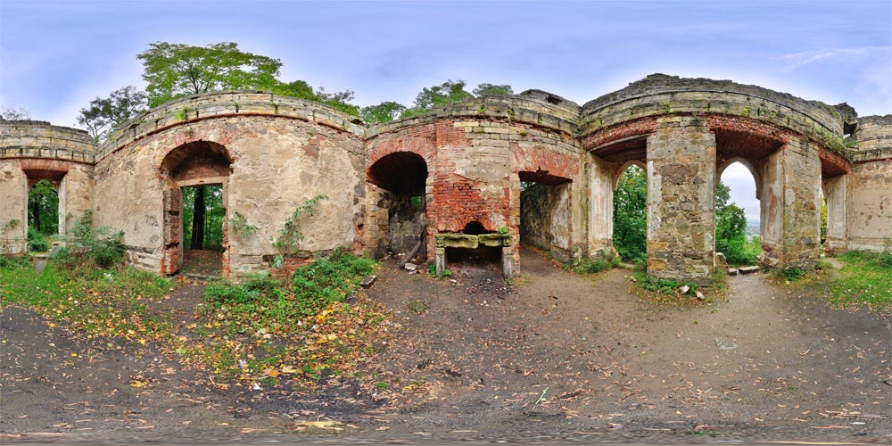 künstliche Burgruine Pillnitz 3