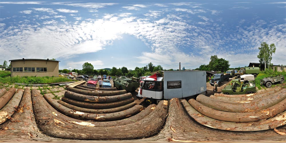 Ausfahrt zum Sägewerk Richter Seifhennersdorf 2