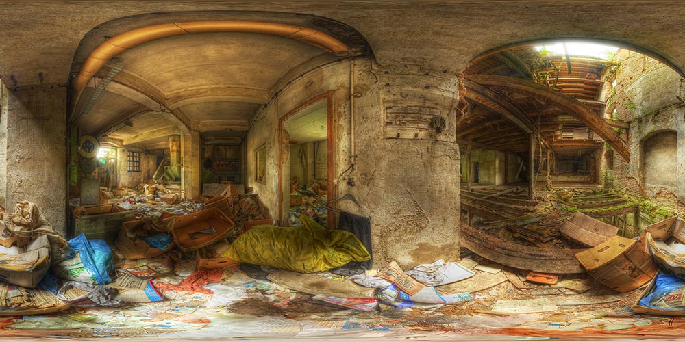 Durchgang Wirtschaftsgebäude - HDR