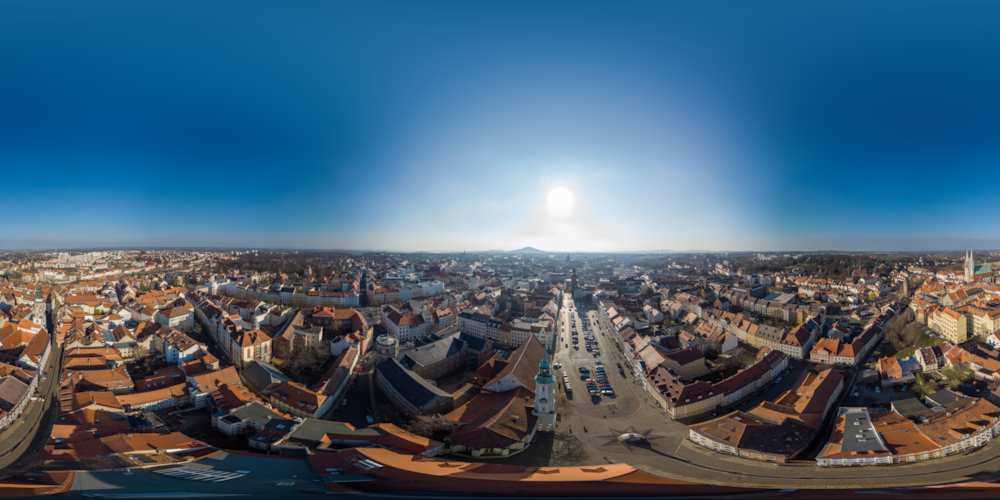 Luftpanorama - Obermarkt