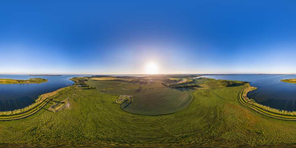 Luftpanorama - Insel Görnitz