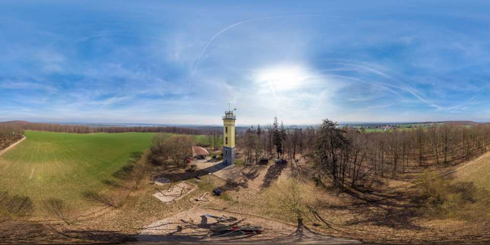 Monumentberg (293m ü.NN) bei Groß Radisch