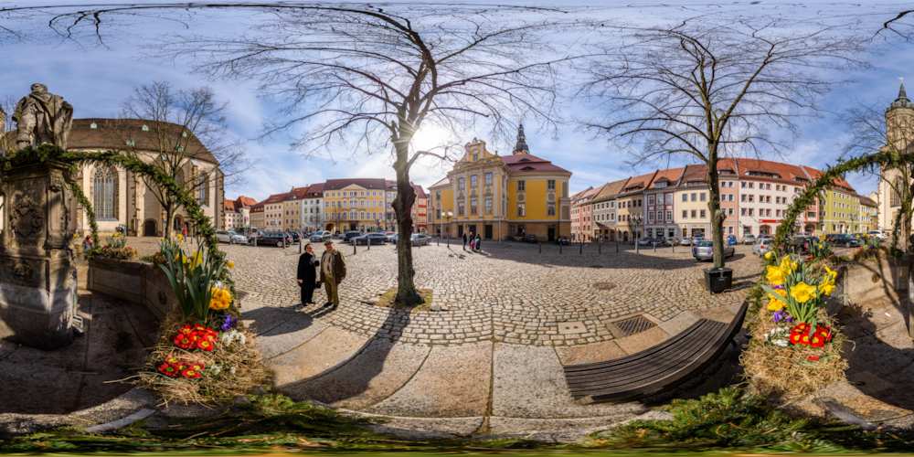 Fleischmarkt - Bautzener Osterbrunnen