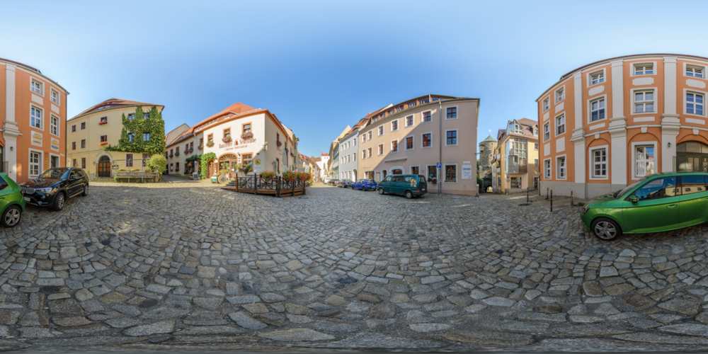 vorderer Teil der Schloßstraße in Bautzen
