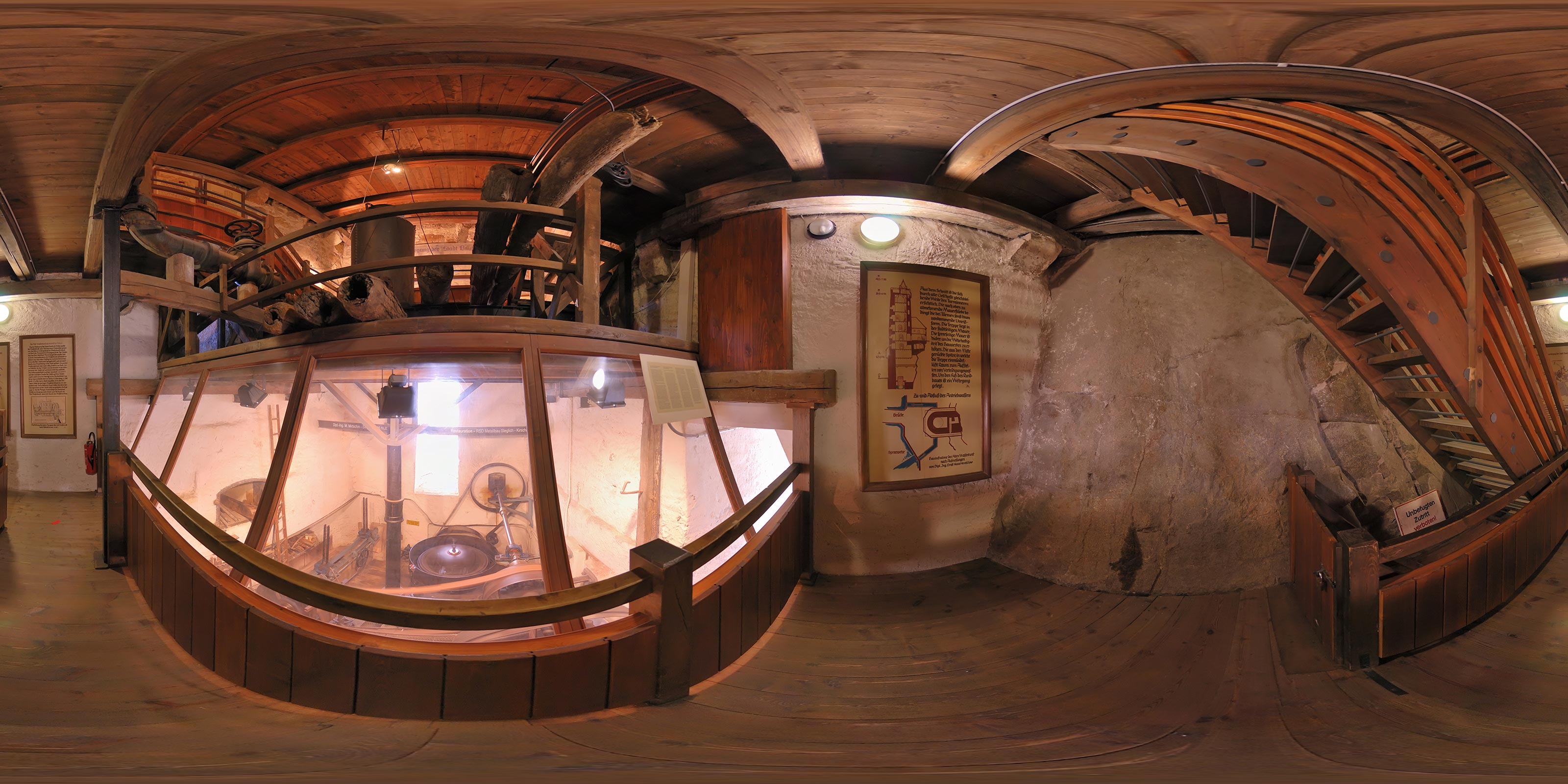 Alte Wasserkunst Technikraum