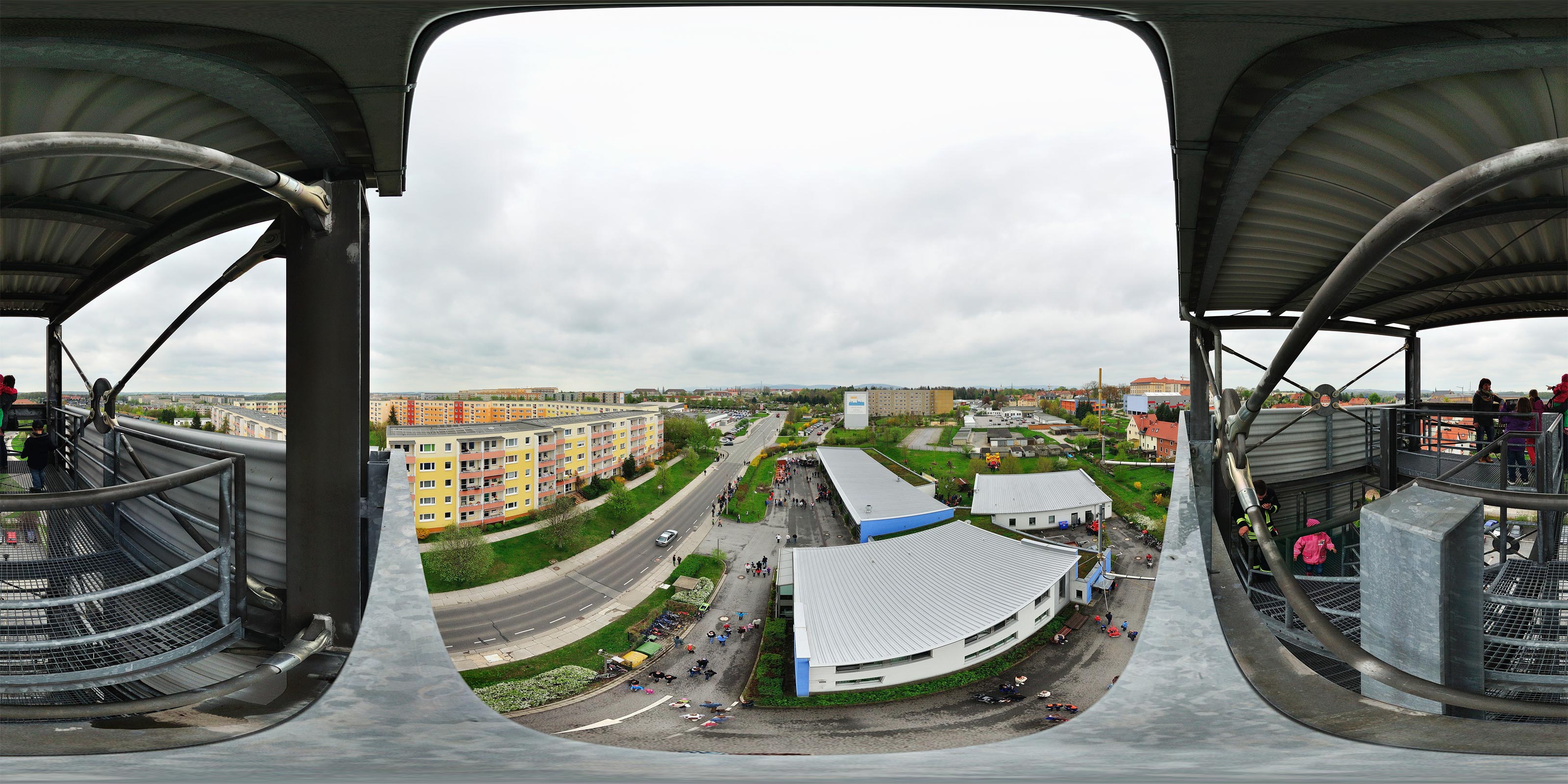 Übungsturm Südaussicht