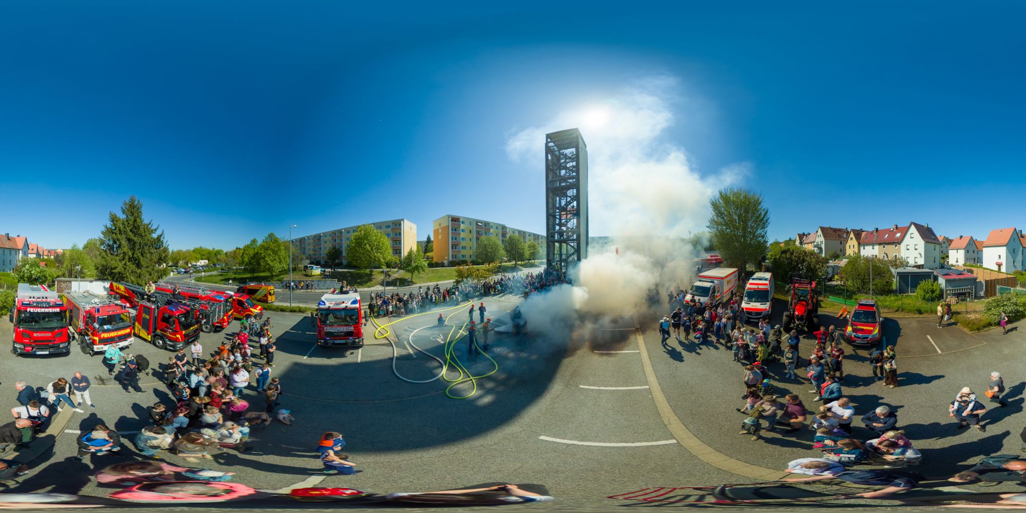 Vorführung der Jugendfeuerwehr
