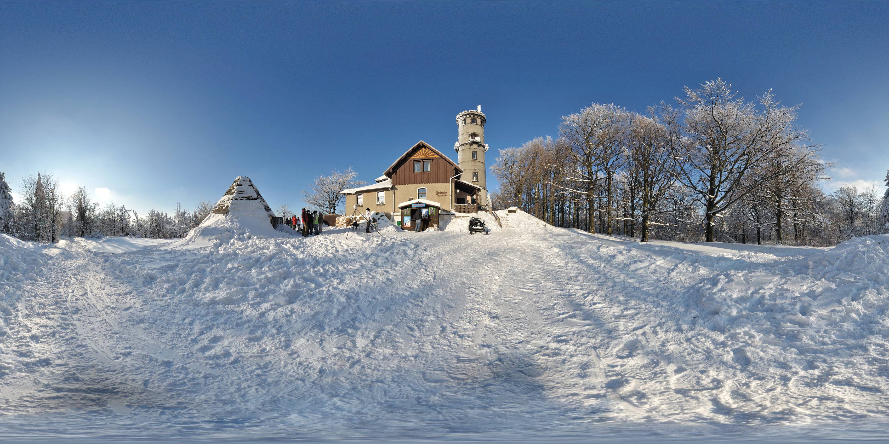 Turmbaude Winter