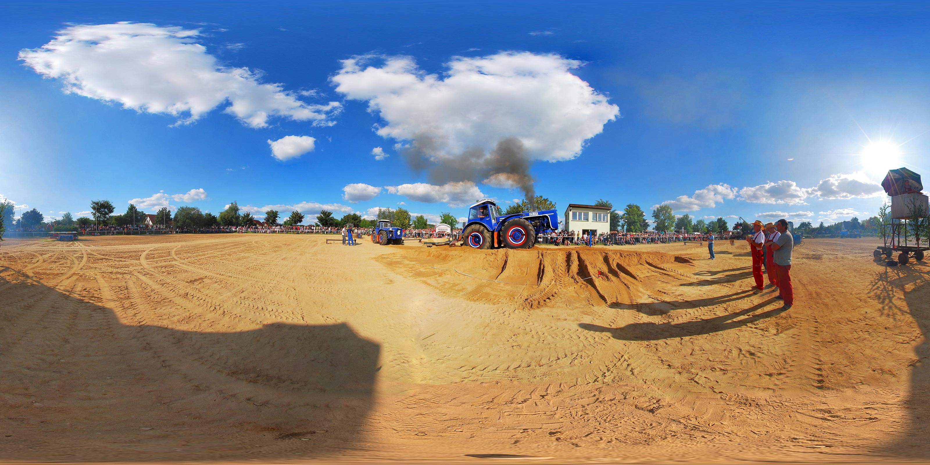 Weltmeisterschaft Steinwalze ziehen - Dutra