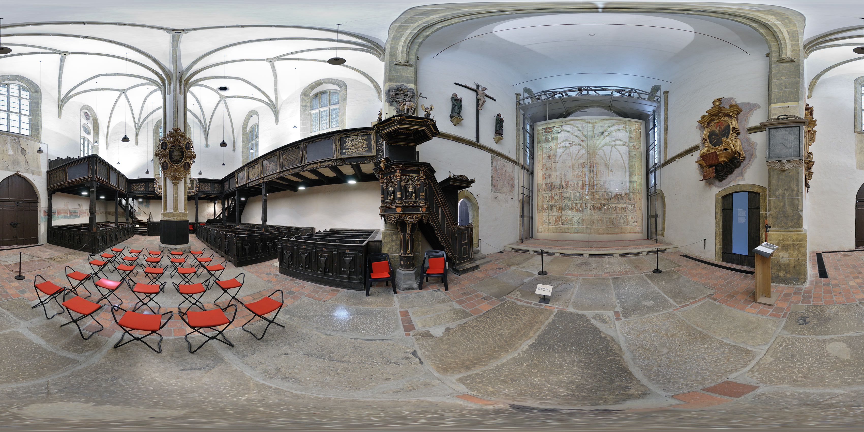 Museum „Kirche zum Heiligen Kreuz“ mit dem "Großen Fastentuch"