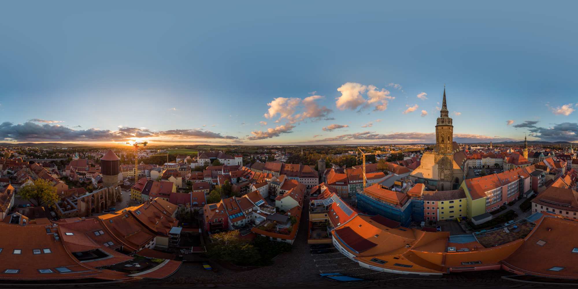 Luftpanorama - St. Petri Dom