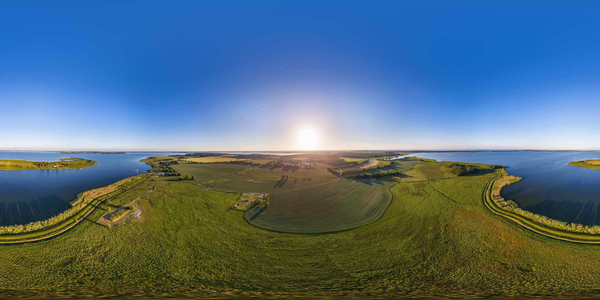 Luftpanorama - Insel Görnitz