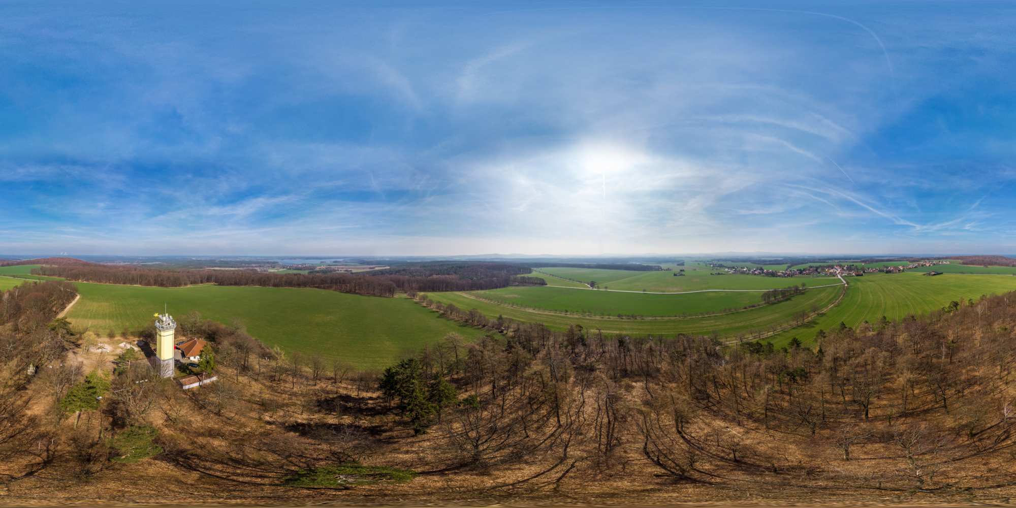 Monumentberg (293m ü. NN) bei Groß Radisch