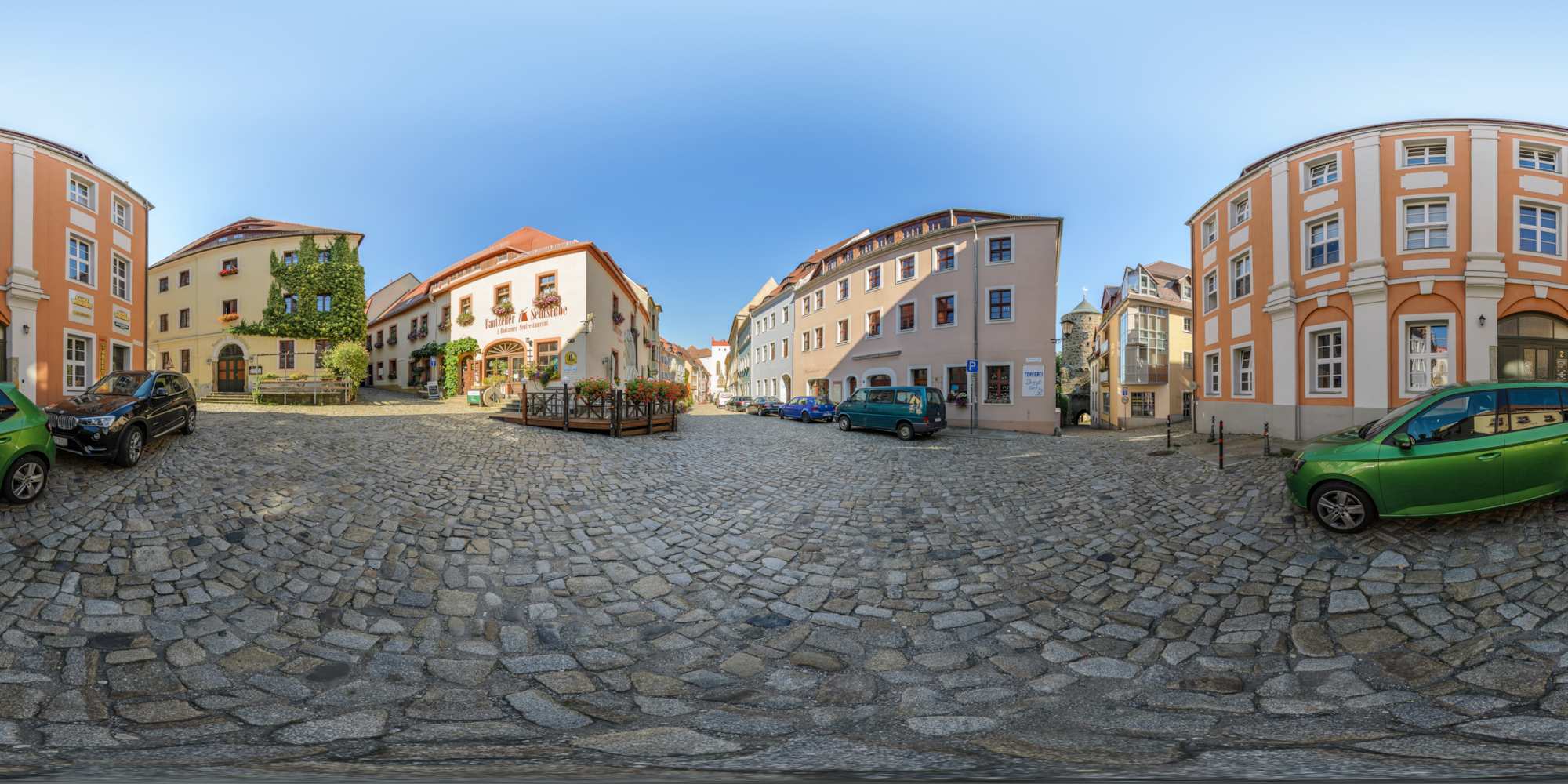 vorderer Teil der Schloßstraße in Bautzen