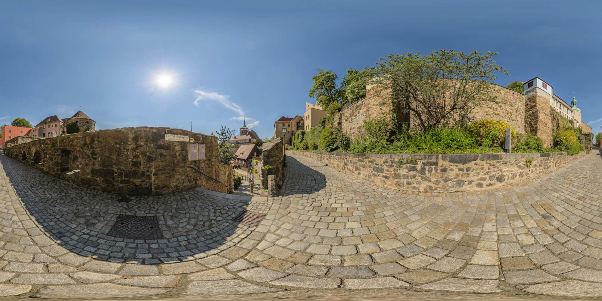 Vor der Fischerpforte in Bautzen